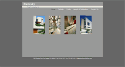 Desktop Screenshot of dworskyarchitecture.com